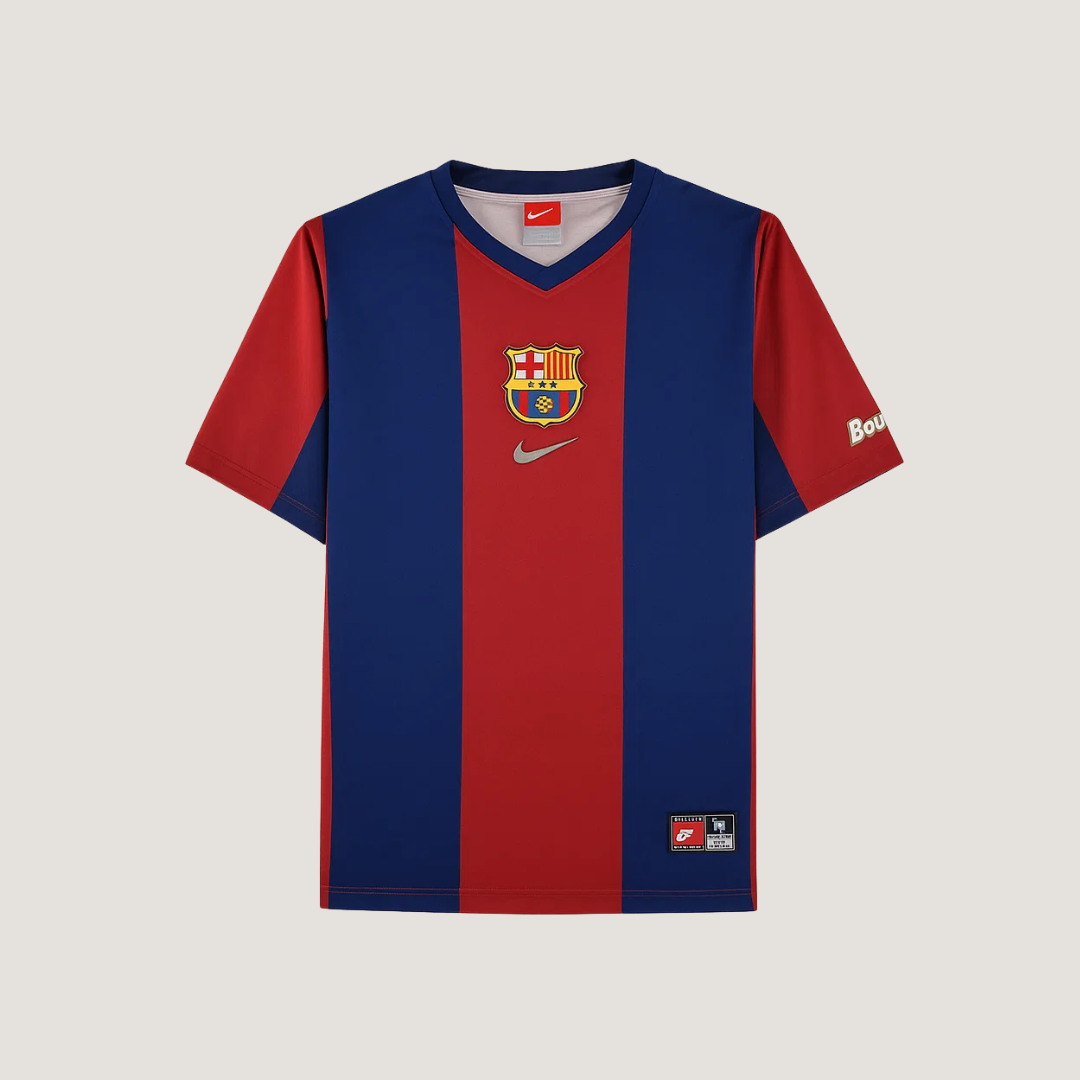 Pack Aficionado 4 Camisetas – Barcelona 25/26, Barcelona Retro 2001, España Retro 2010, España 25/26 - Compra 2 y Llévate 4