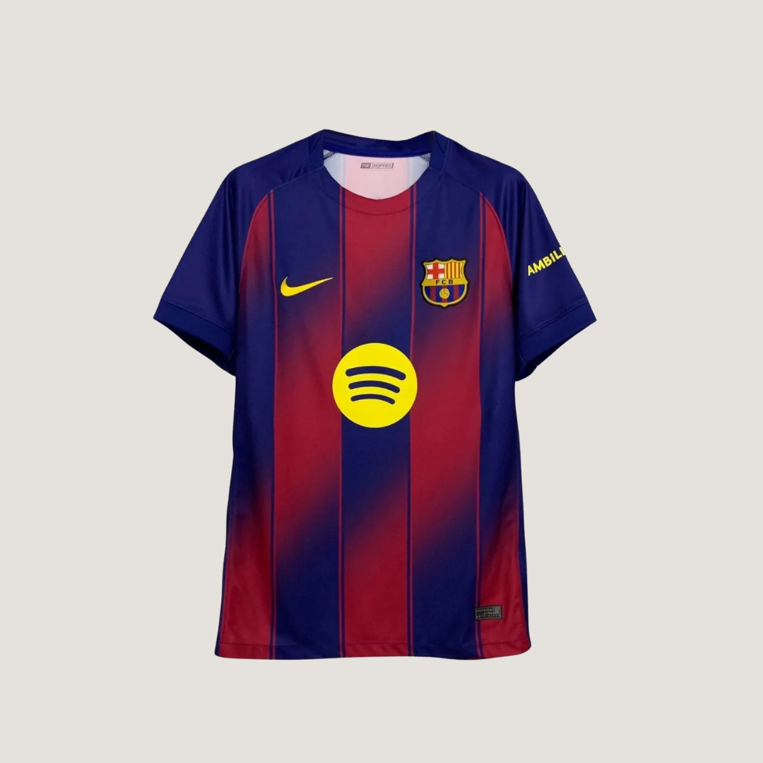 Pack Aficionado 4 Camisetas – Barcelona 25/26, Barcelona Retro 2001, España Retro 2010, España 25/26 - Compra 2 y Llévate 4