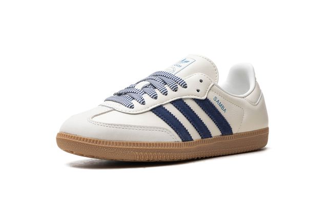 ADDS Samba Off White Dunkelblau