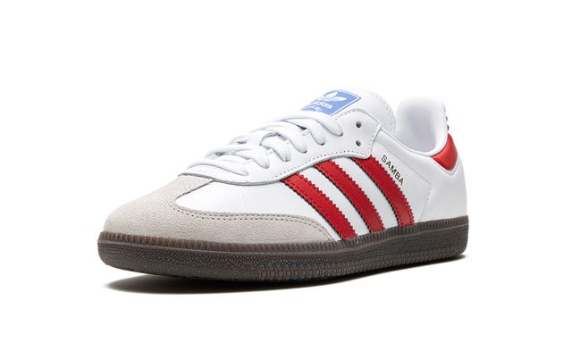 ADDS Samba OG White Scarlet