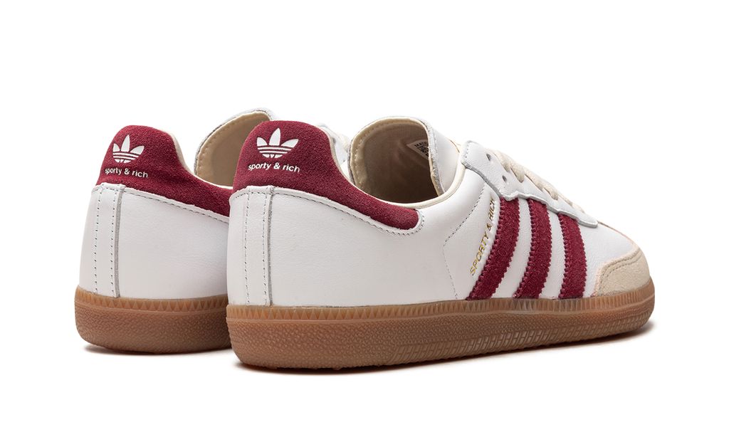 ADDS Samba Sporty & Rich White Core Burgundy
