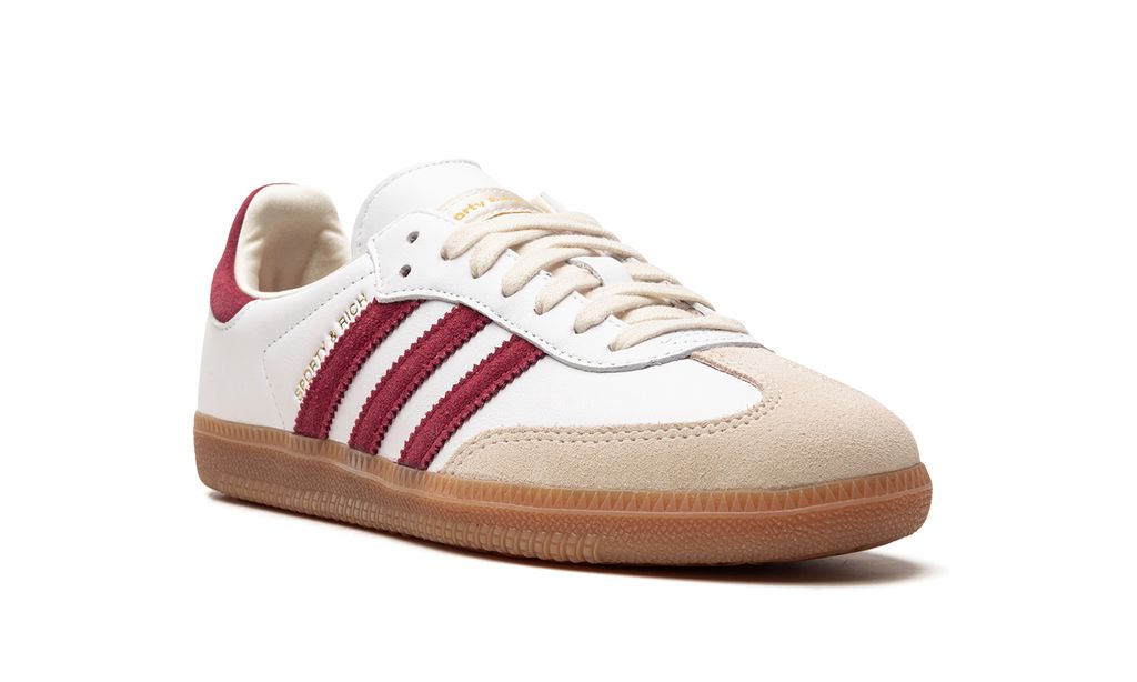 ADDS Samba Sporty & Rich White Core Burgundy