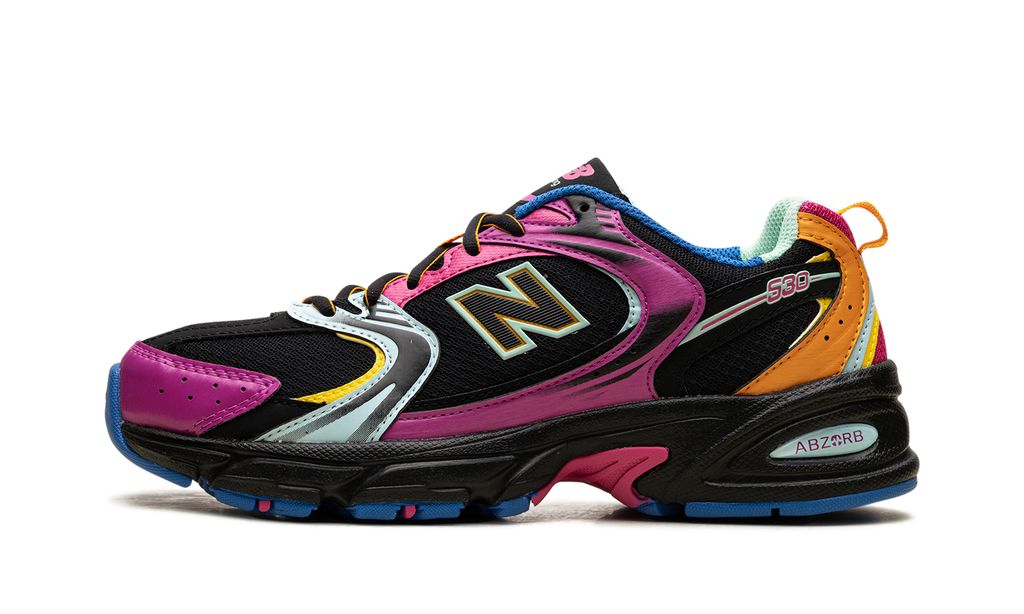 NB 530 Schwarz Mehrfarbig