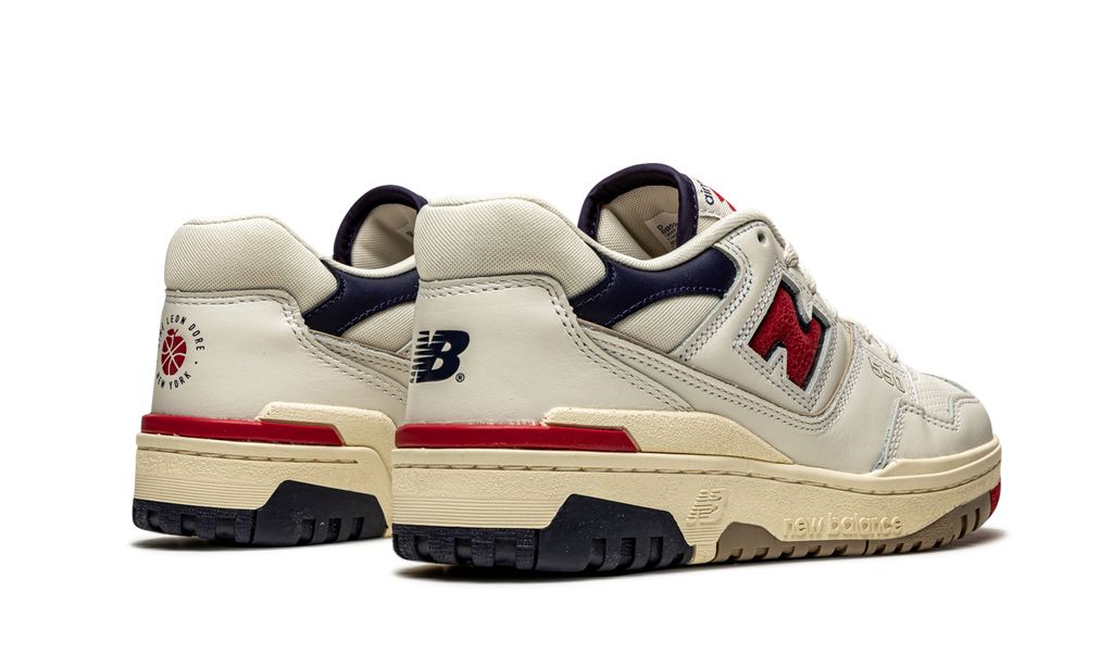 NB 550 Aime Leon Dore Weiß Marine Rot