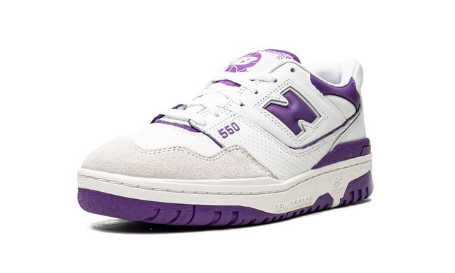 NB 550 Lila Weiß
