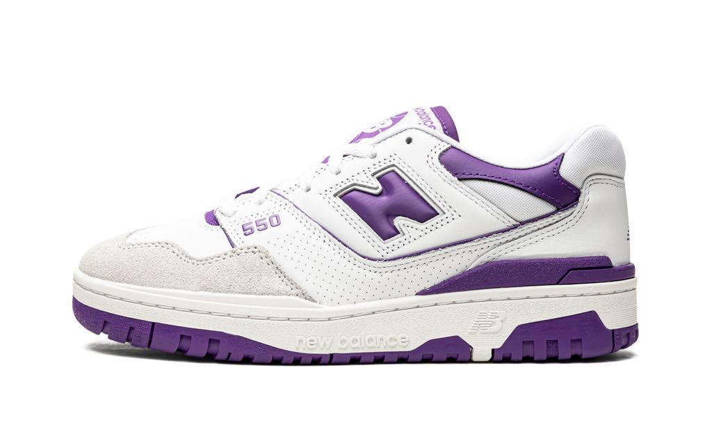 NB 550 Lila Weiß