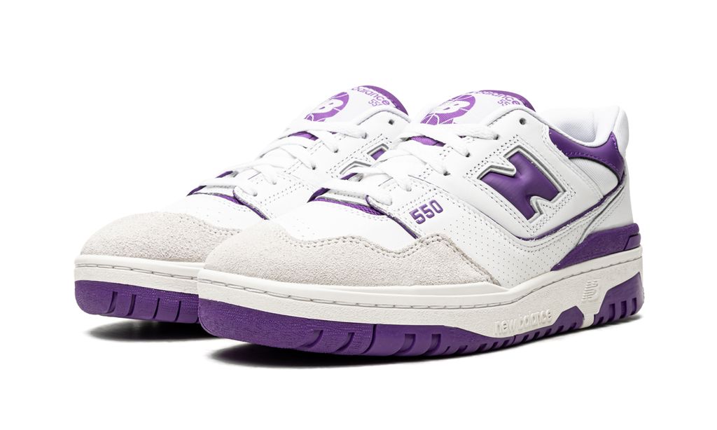 NB 550 Lila Weiß