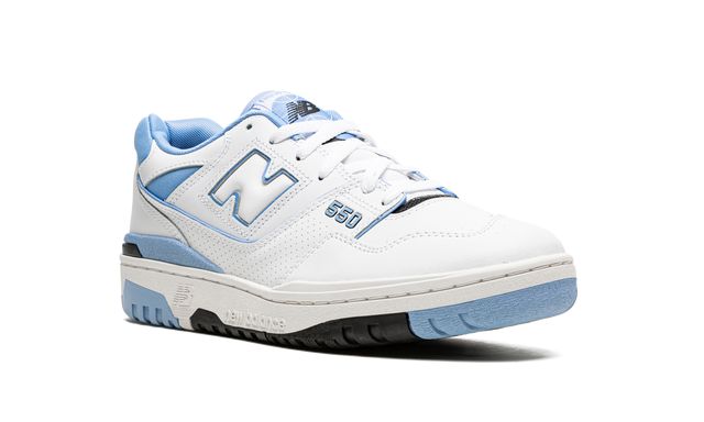 NB 550 Weiß Carolina Blau