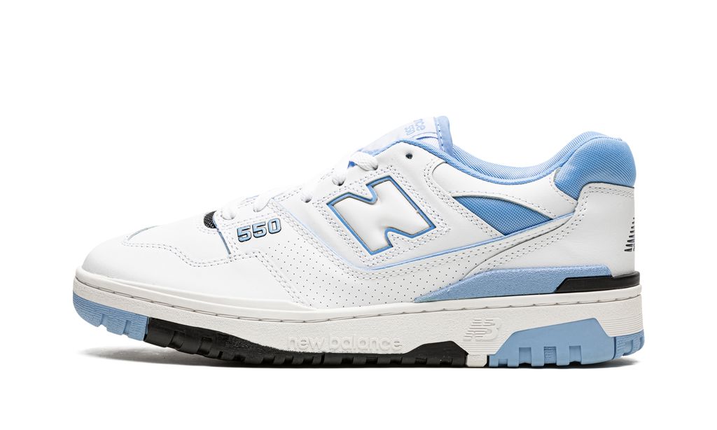NB 550 Weiß Carolina Blau