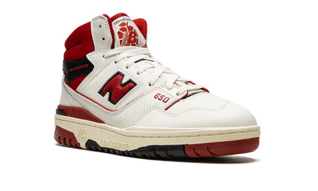 NB 650R Aimé Leon Dore - Weiß / Rot