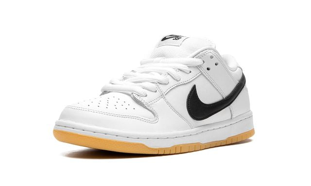 NK SB Dunk Low Orange White Label Noir