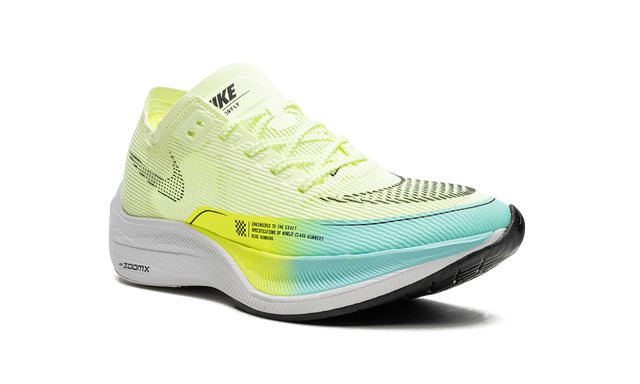 NK ZoomX Vaporfly Next% 2 Barely Volt Turquoise