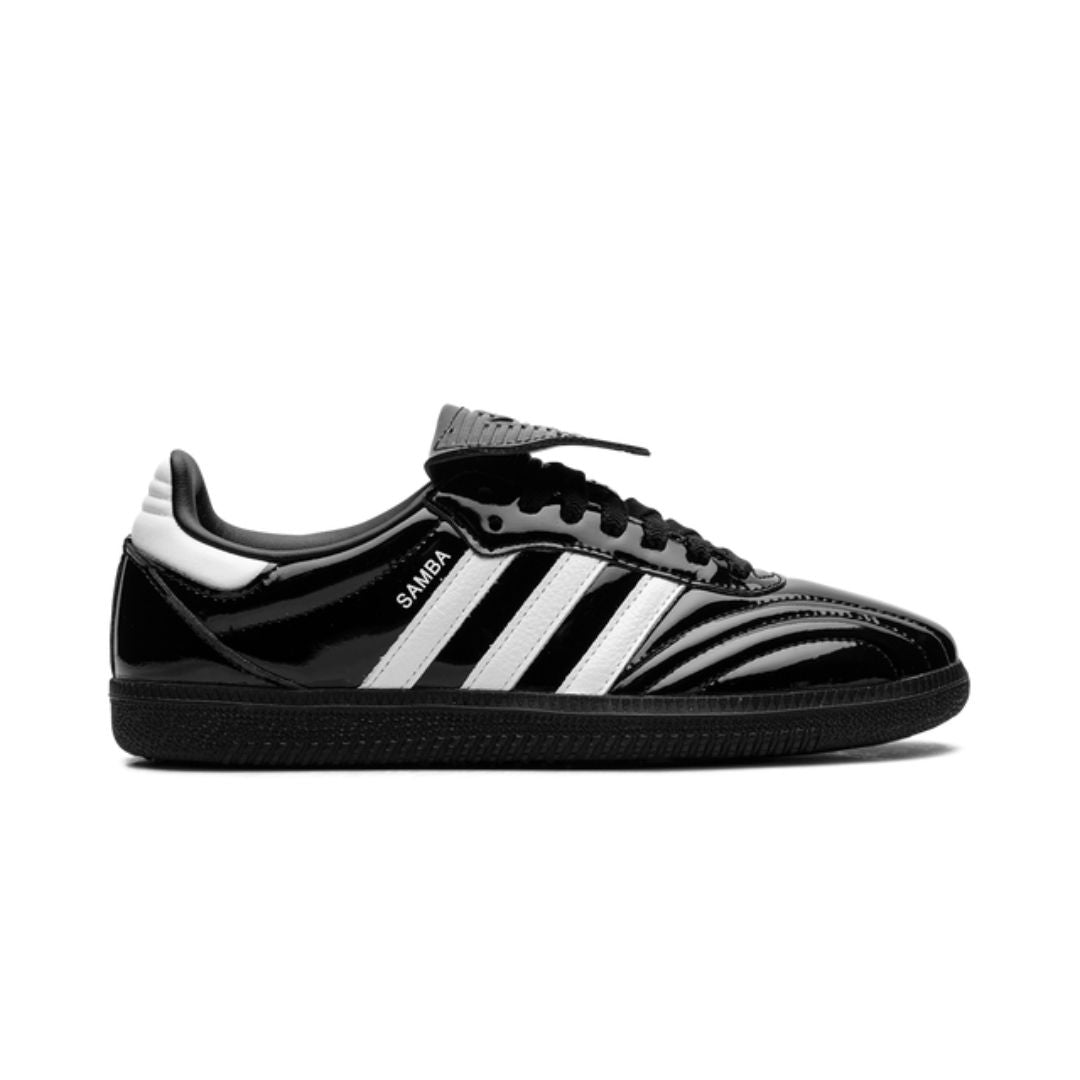 ADDS Samba Schwarzes Lackleder