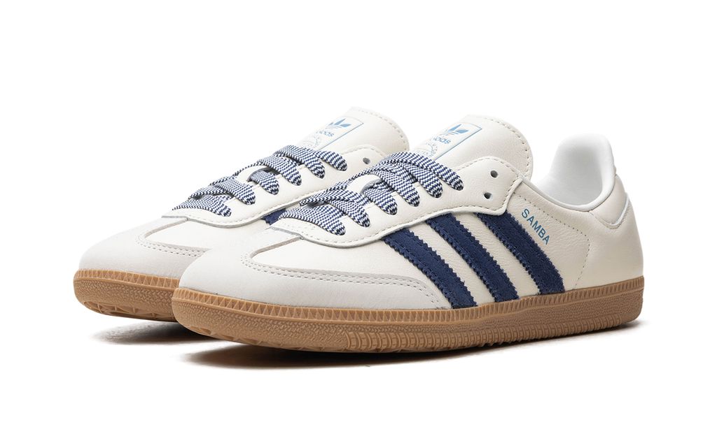 ADDS Samba Off White Dunkelblau