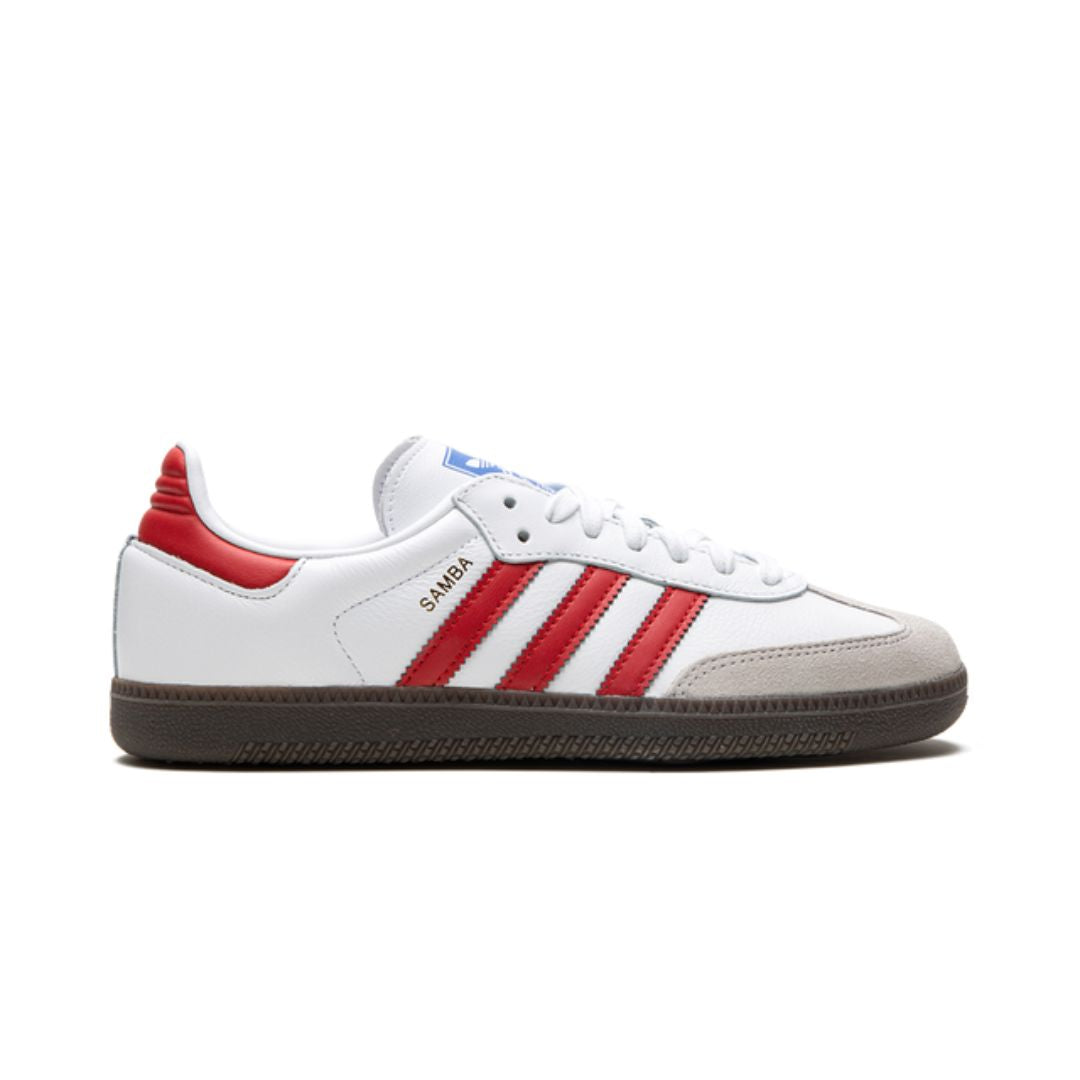 ADDS Samba OG White Scarlet 
