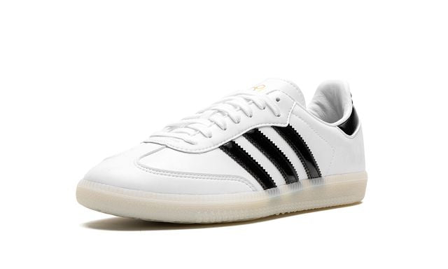 ADDS Samba Weißes Lackleder