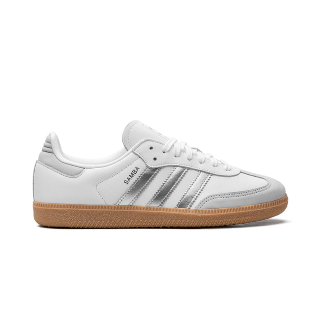 ADDS Samba Weiß Silber Metallic Grau