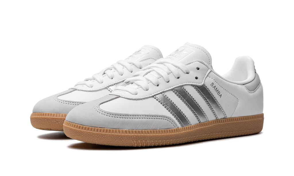 ADDS Samba Weiß Silber Metallic Grau