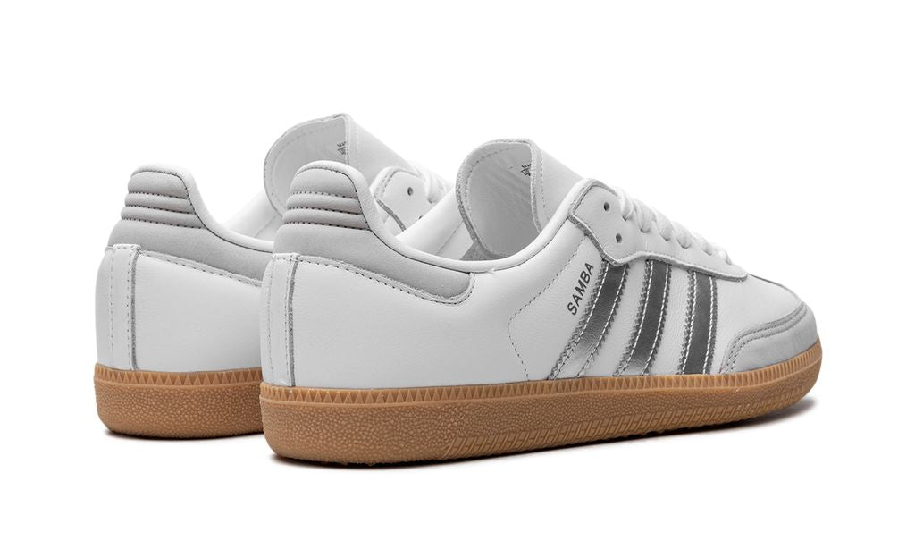 ADDS Samba Weiß Silber Metallic Grau