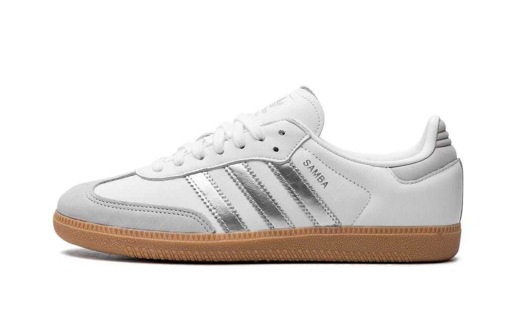 ADDS Samba Weiß Silber Metallic Grau