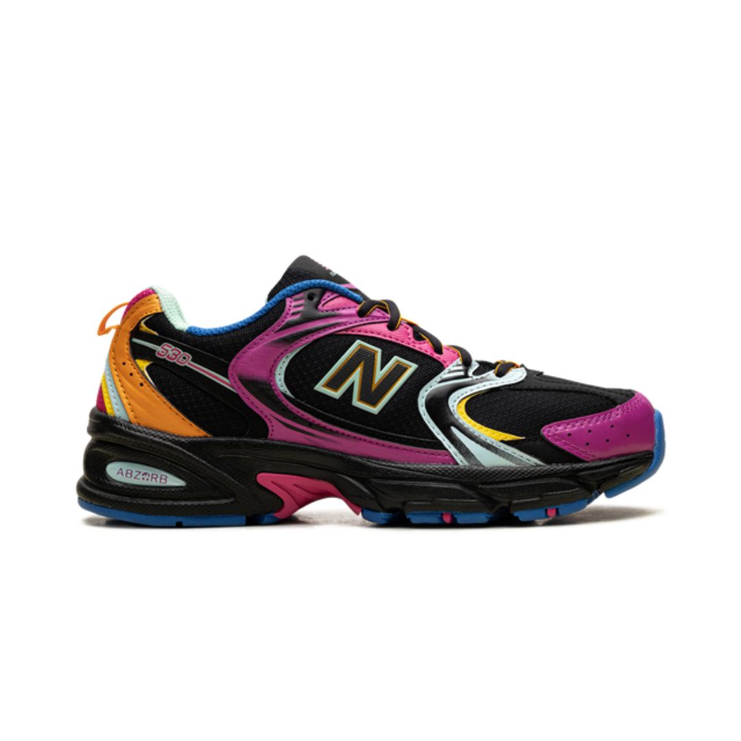 NB 530 Schwarz Mehrfarbig