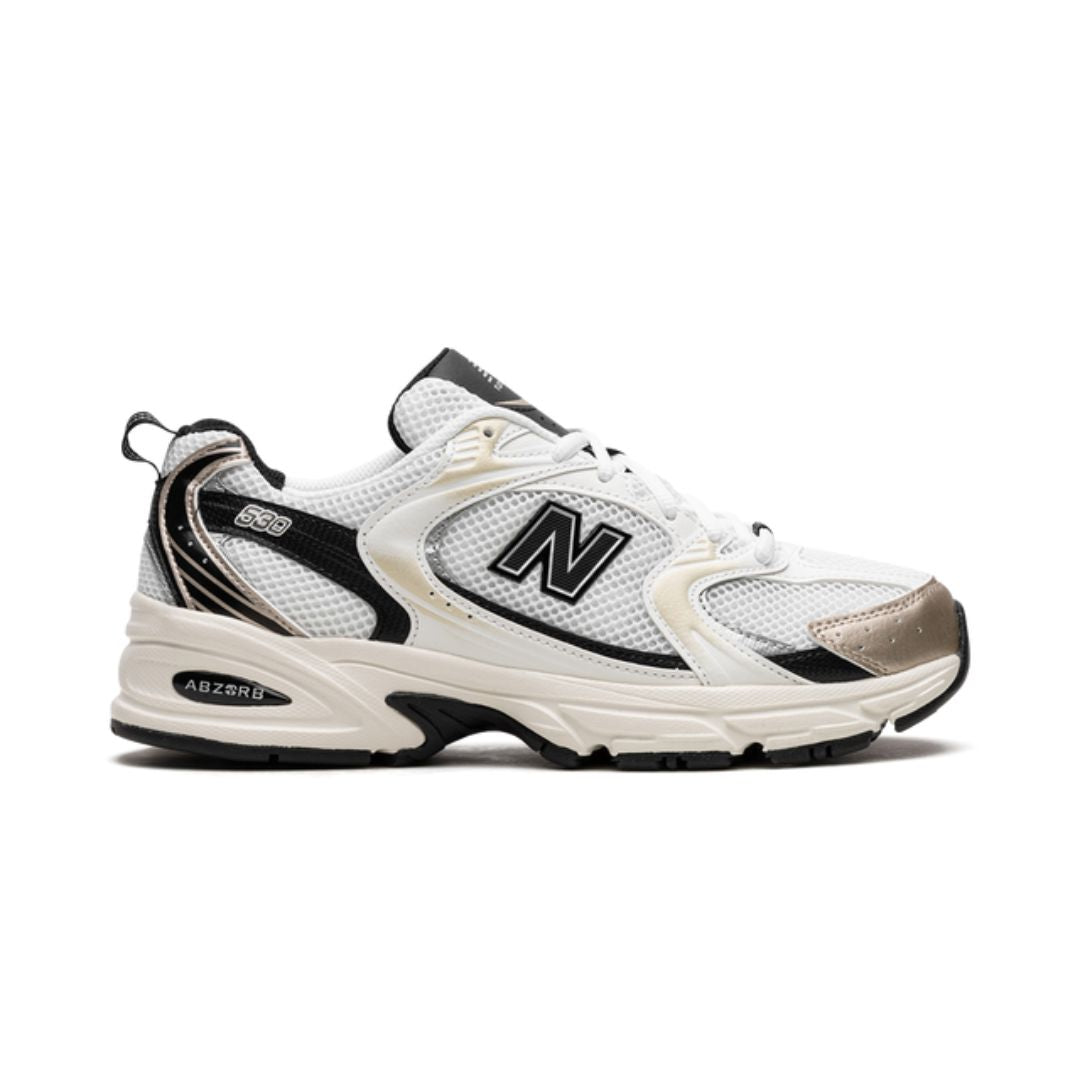 NB 530 Weißgold Schwarz 