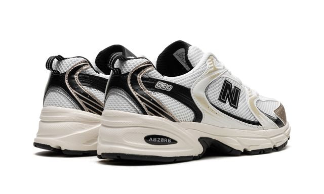NB 530 Weißgold Schwarz 