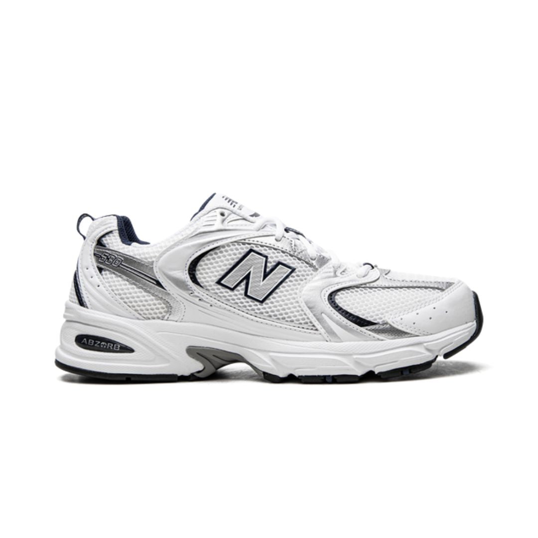 NB 530 Weiß Silber Marine 