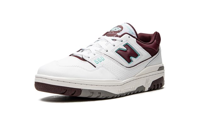 NB 550 Burgunder Cyan