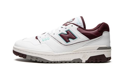 NB 550 Burgunder Cyan