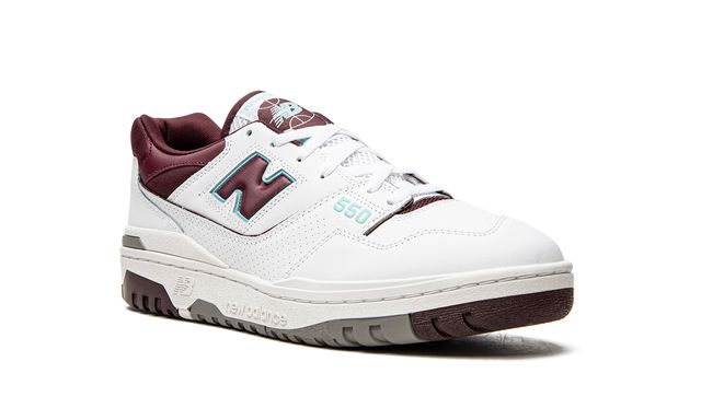 NB 550 Burgunder Cyan