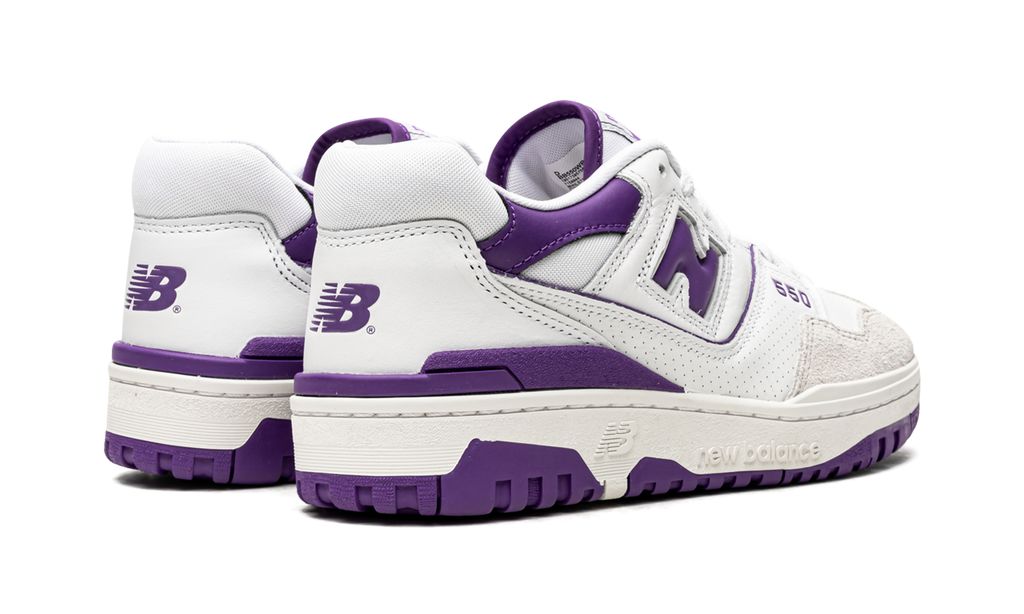 NB 550 Lila Weiß