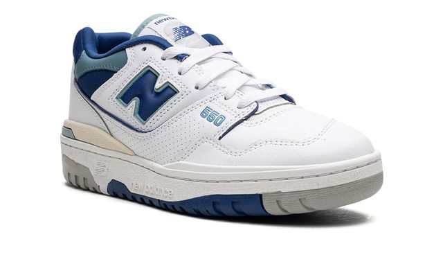 NB 550 Weiß Blau Groove