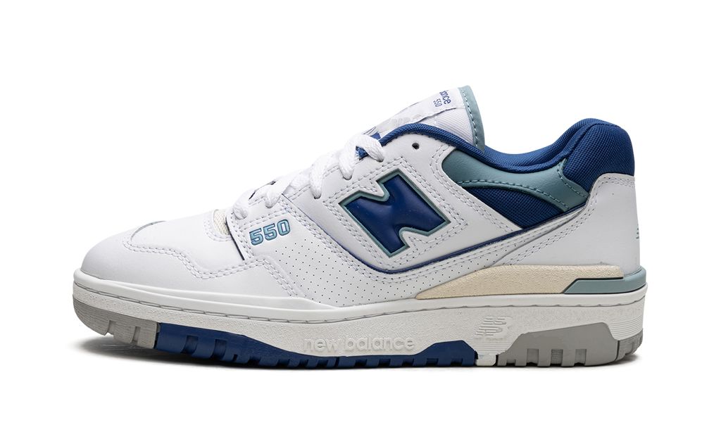 NB 550 Weiß Blau Groove