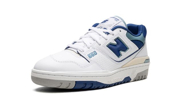 NB 550 Weiß Blau Groove