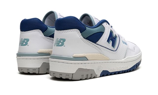 NB 550 Weiß Blau Groove
