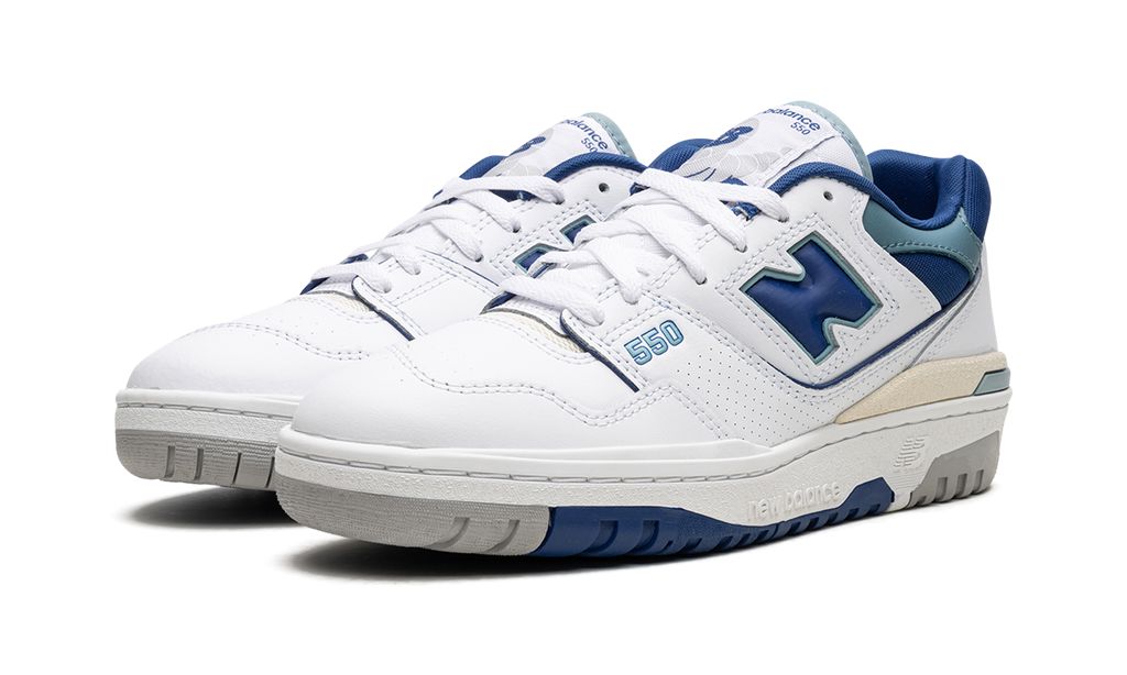 NB 550 Weiß Blau Groove