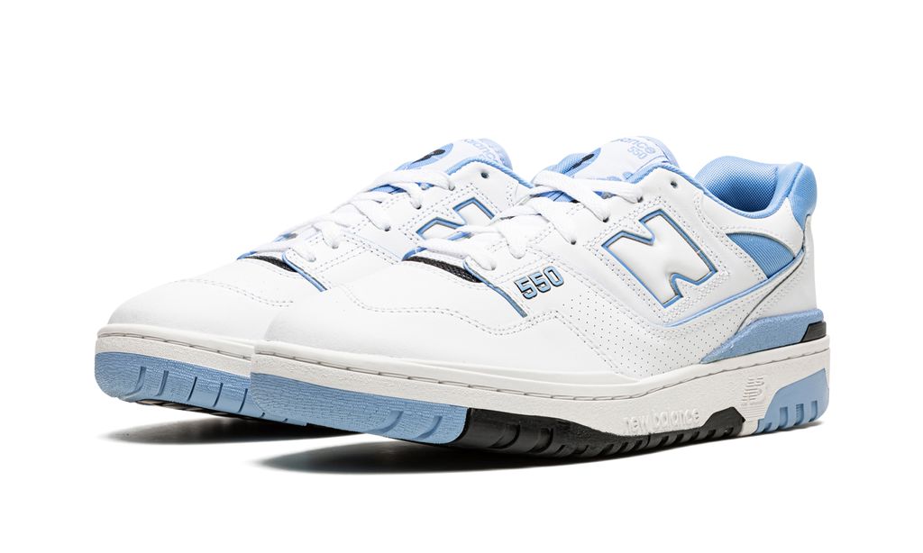 NB 550 Weiß Carolina Blau