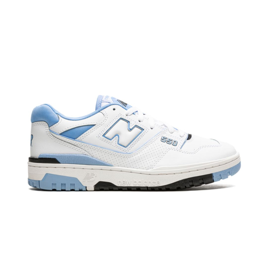 NB 550 Weiß Carolina Blau