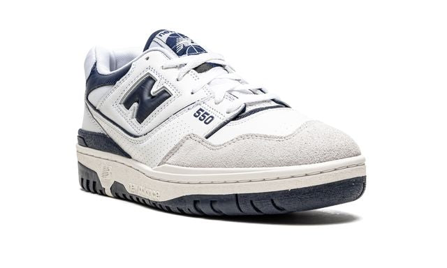 NB 550 Weiß Marineblau