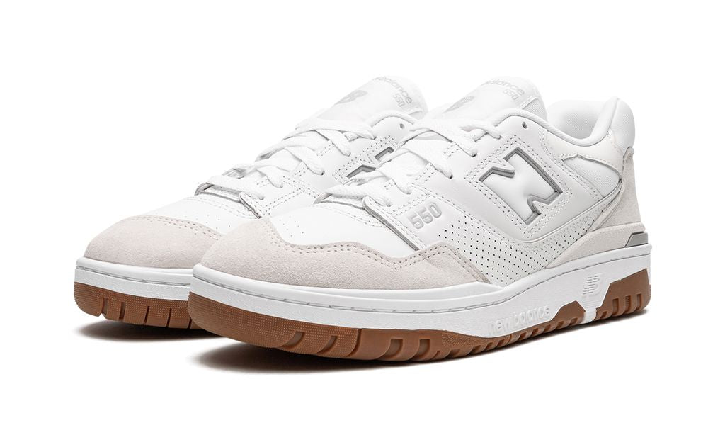 NB 550 Weiß/Gummi