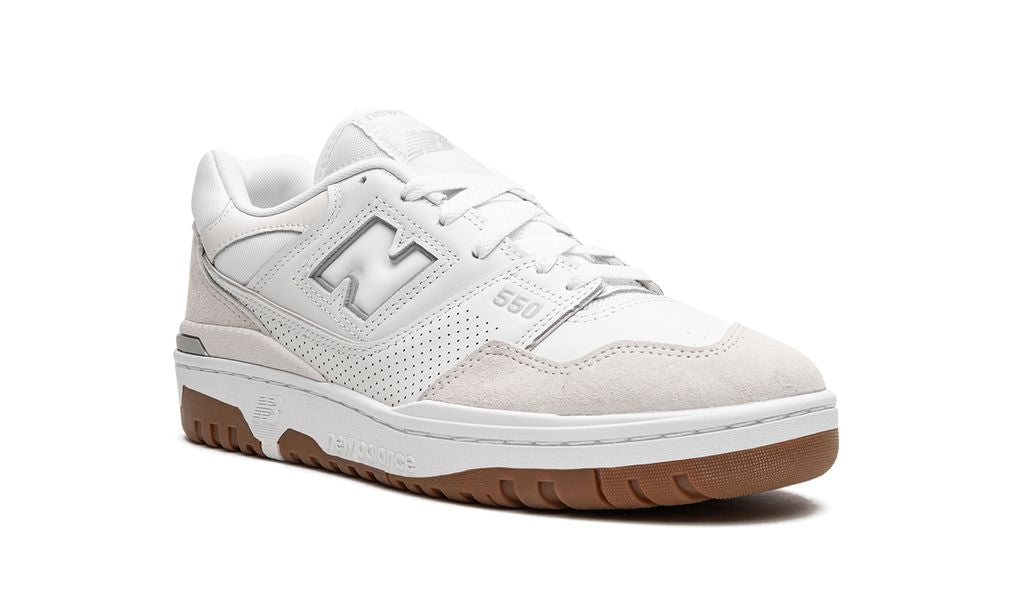 NB 550 Weiß/Gummi