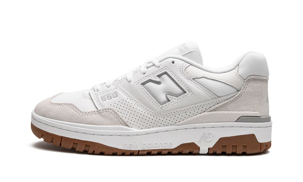 NB 550 Weiß/Gummi