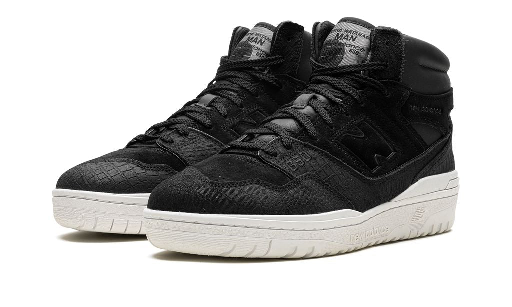 NB 650 Junya Watanabe MAN - Schwarz Weiß