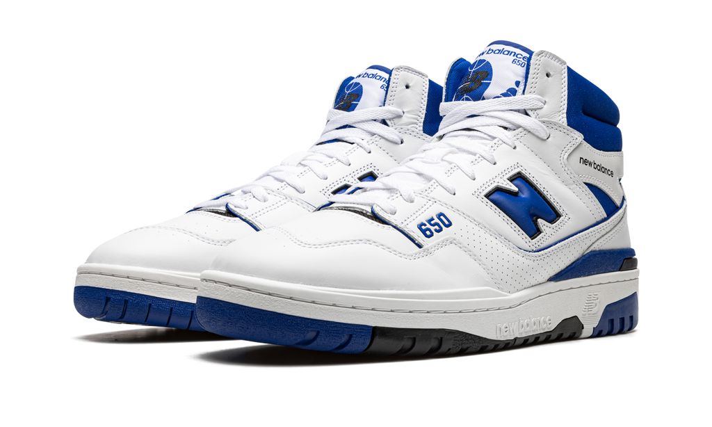 NB 650 Weiß / Blau