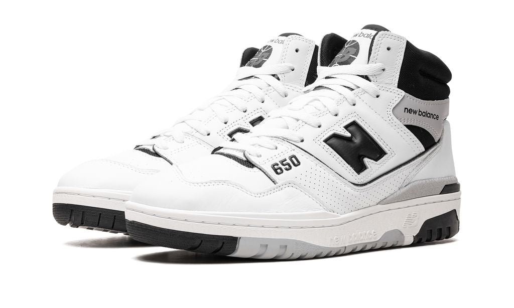 NB 650 Weiß/Schwarz