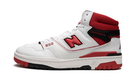 NB 650 Weiß/Rot