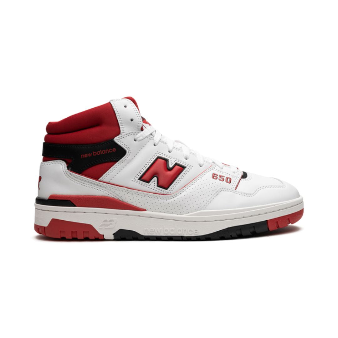 NB 650 Weiß/Rot