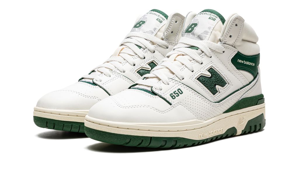 NB 650R Aime Leon Dore Weiß Grün