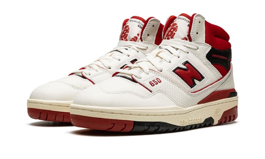NB 650R Aimé Leon Dore - Weiß / Rot